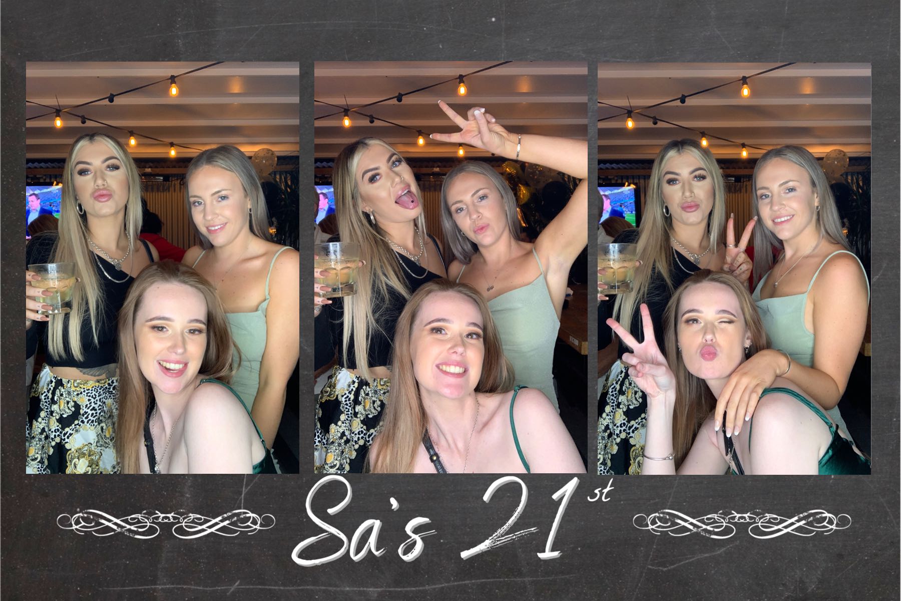 Sa's 21st | View more photos from the event at gallery.photobooth.co.nz/u/SelfieCentral/Sas-21st